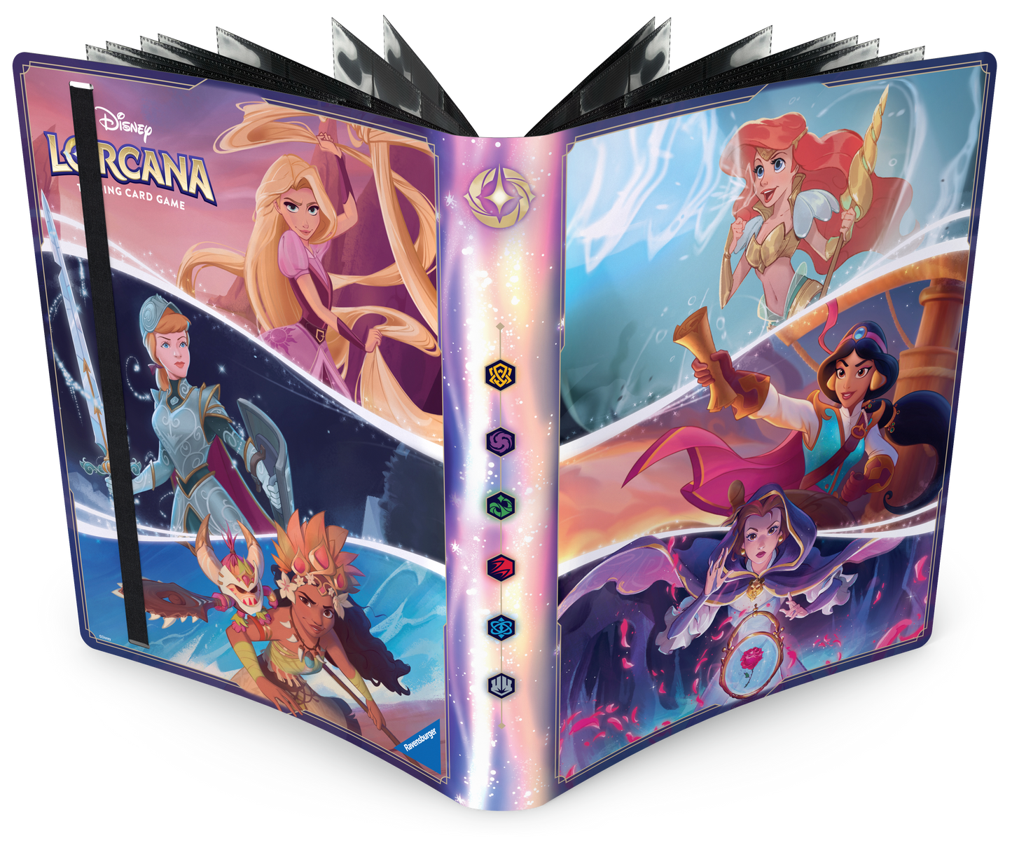 Disney Lorcana Fabled Lorebook Card 9 Pocket Portfolio