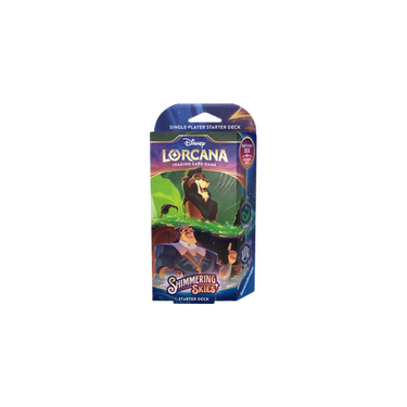 Disney Lorcana - Shimmering Skies Starter Deck: Scar & Kronk (inclusief booster)