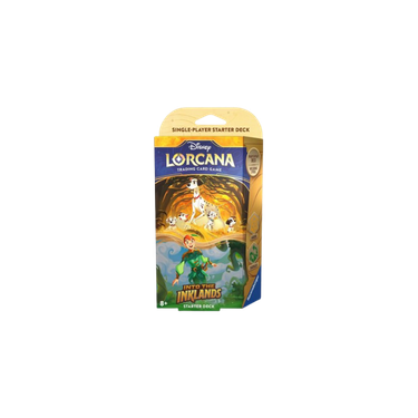 Disney Lorcana - Into the Inklands Starter Deck: Pongo & Peter Pan (inclusief booster)