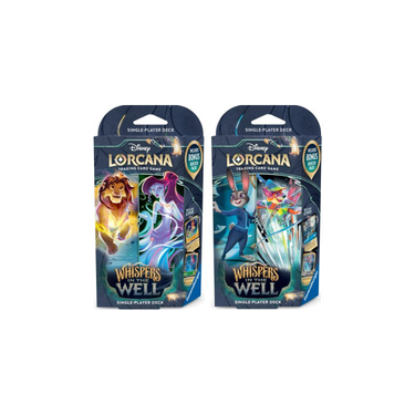Disney Lorcana - Whispers in the Well Starter Deck (set van 2 inclusief 2 boosters)