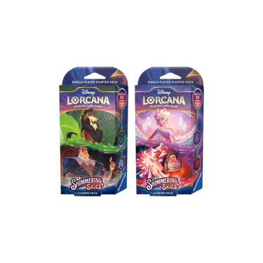 Disney Lorcana - Shimmering Skies Starter Deck (set van 2 inclusief 2 boosters)