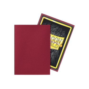 Dragon Shield Sleeves Matte Blood Red (100 stuks)