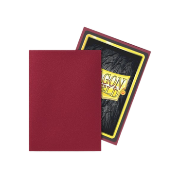 Dragon Shield Sleeves Matte Blood Red (100 stuks)