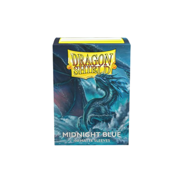 Dragon Shield Sleeves Matte Midnight Blue (100 stuks)