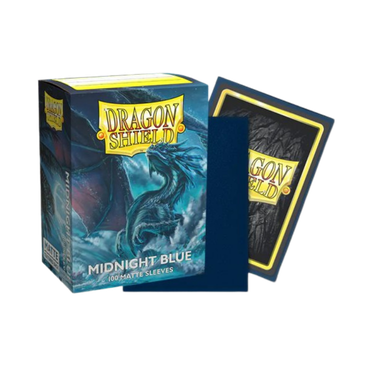 Dragon Shield Sleeves Matte Midnight Blue (100 stuks)