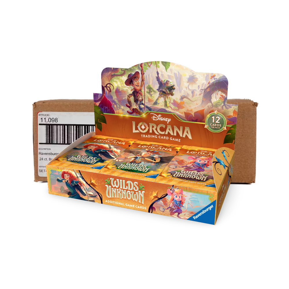 Disney Lorcana Wilds Unknown Sealed Case kopen | TCGFAMILY