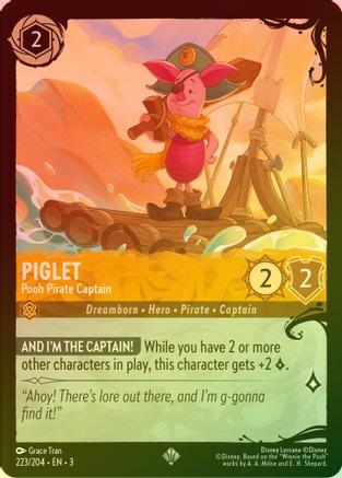Piglet - Pooh Pirate Captain Foil V2
