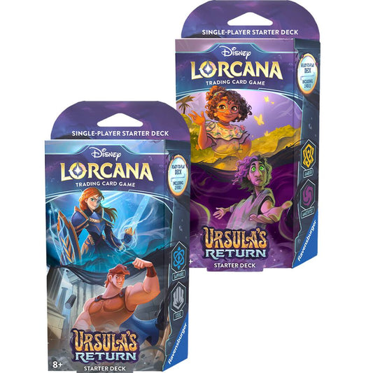 Disney Lorcana: Ursula's Return Starter Deck (Set of 2)
