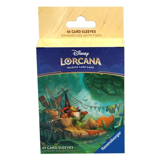 Disney Lorcana Into the Inklands Card Sleeves: Robin Hood (65 stuks)