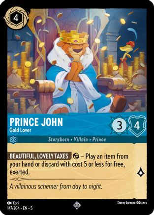 Prince John - Gold Lover 