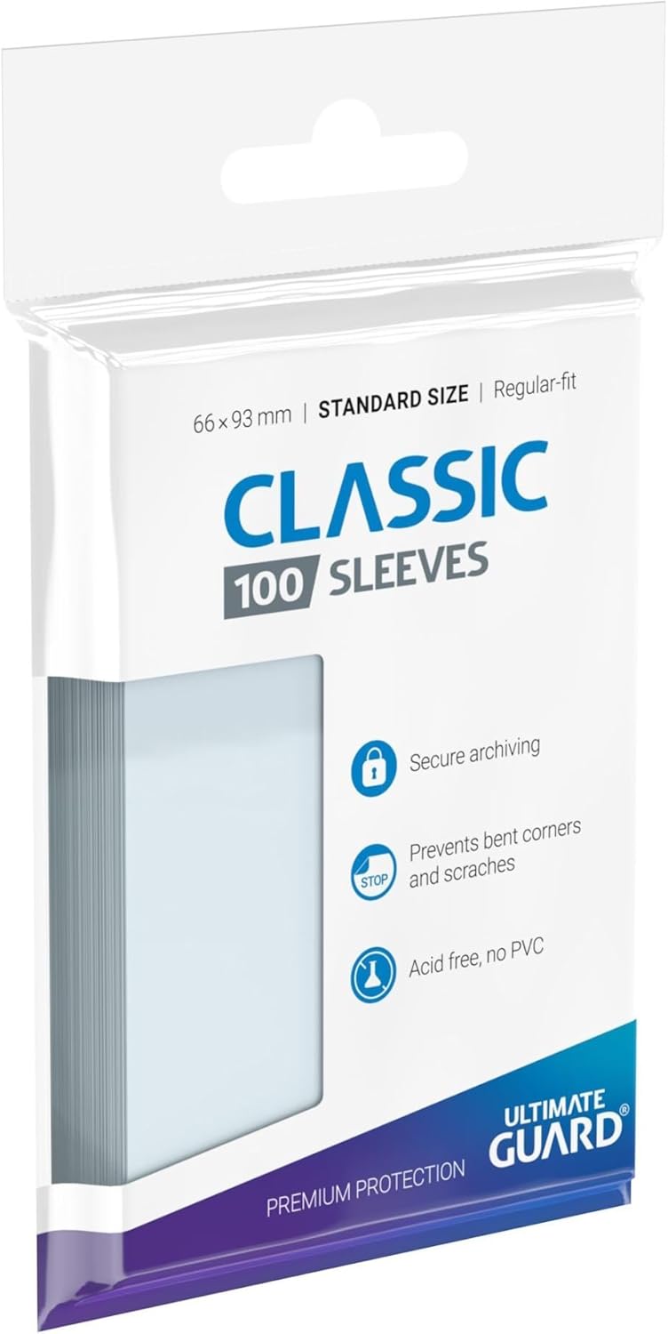 Ultimate Guard Classic Sleeves Standard Size (100 Stuks)
