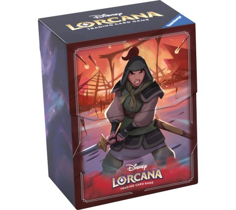 Disney Lorcana Rise of the Floodborn 80 Card Deckbox: Mulan