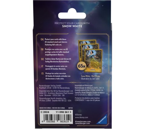 Disney Lorcana Ursula's Return Card Sleeves: Snow White (65 stuks)