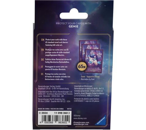 Disney Lorcana Ursula's Return Card Sleeves: Genie (65 stuks)