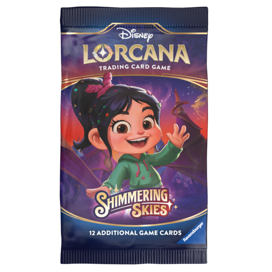Disney Lorcana Shimmering Skies Booster Pack