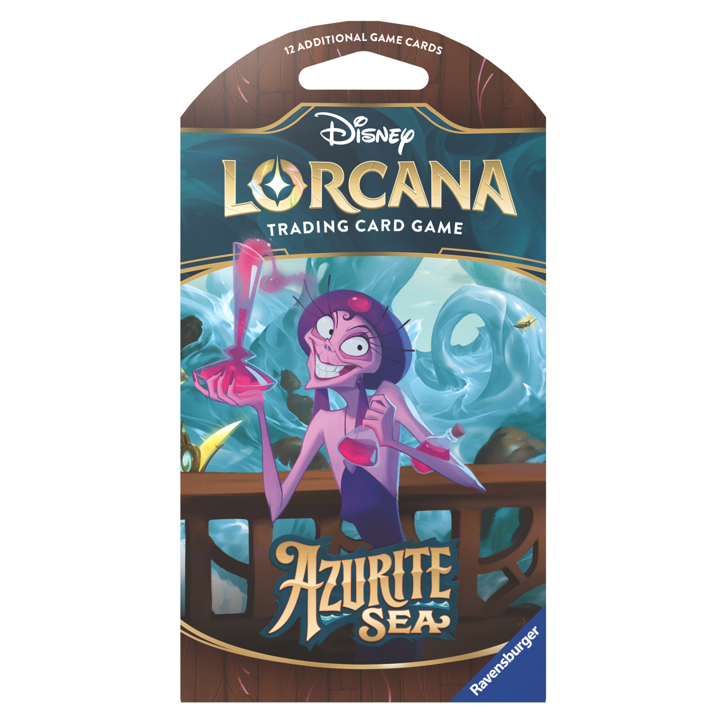 Disney Lorcana Azurite Sea Sleeved Booster Pack