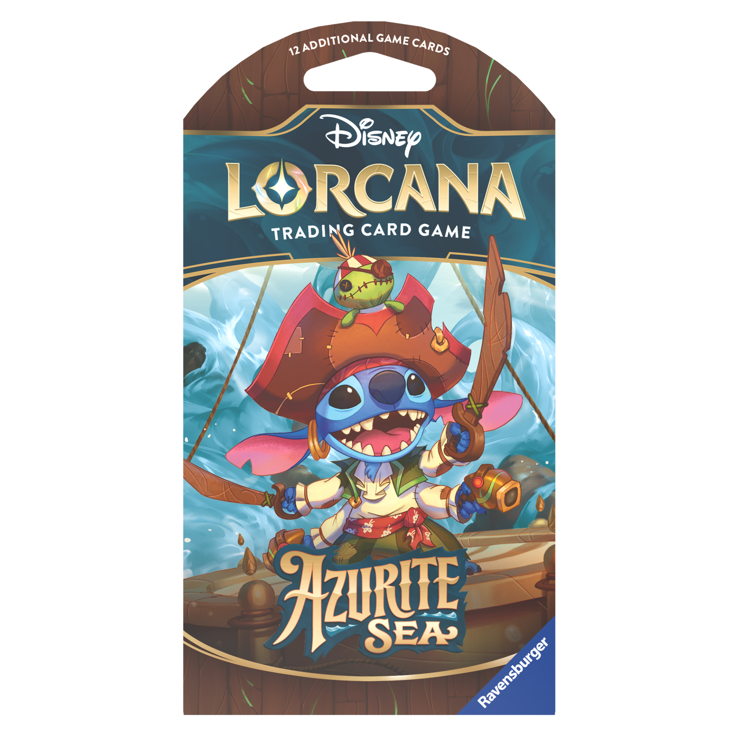 Disney Lorcana Azurite Sea Sleeved Booster Pack