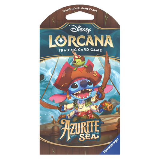 Disney Lorcana Azurite Sea Sleeved Booster Pack