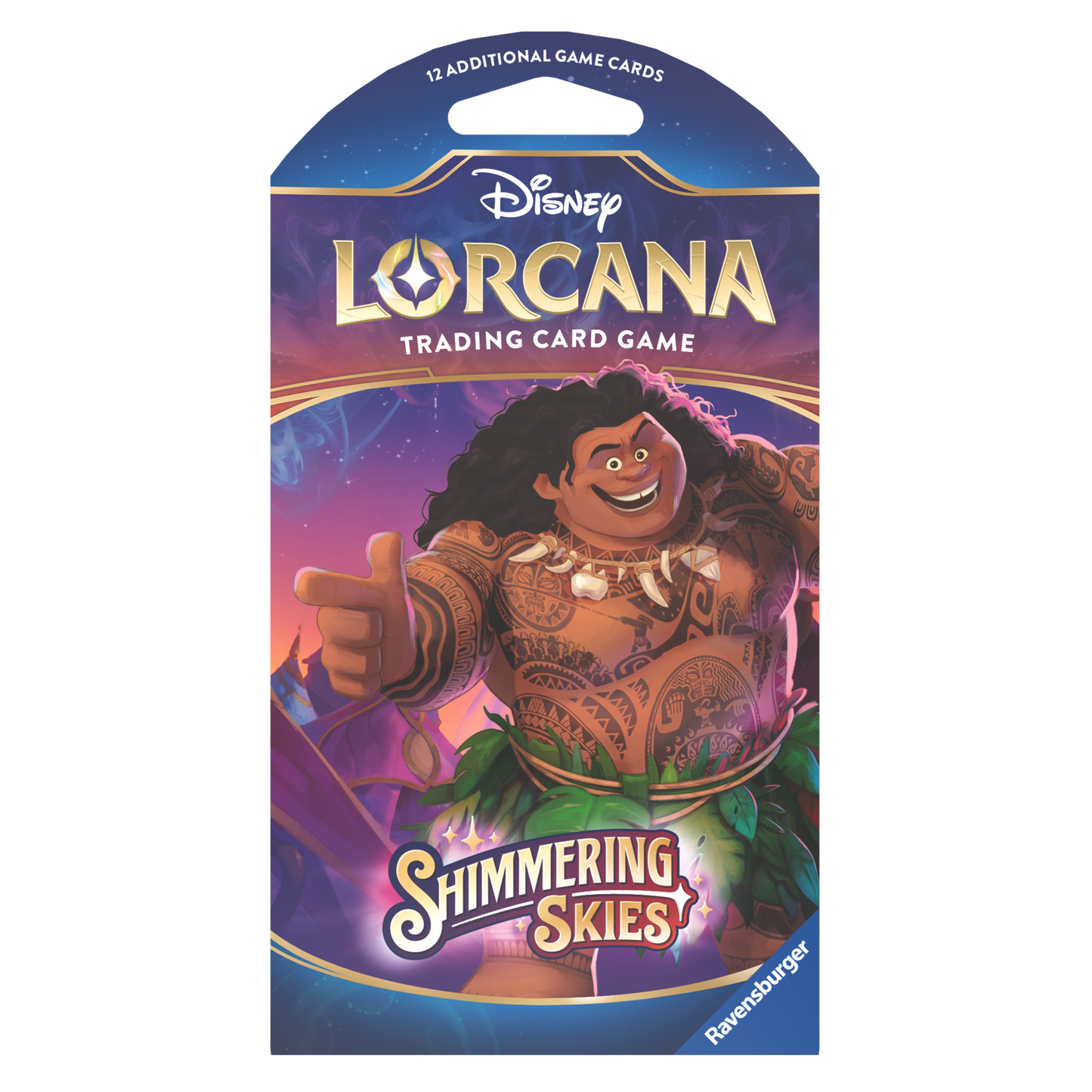 Disney Lorcana Shimmering Skies Sleeved Booster Pack