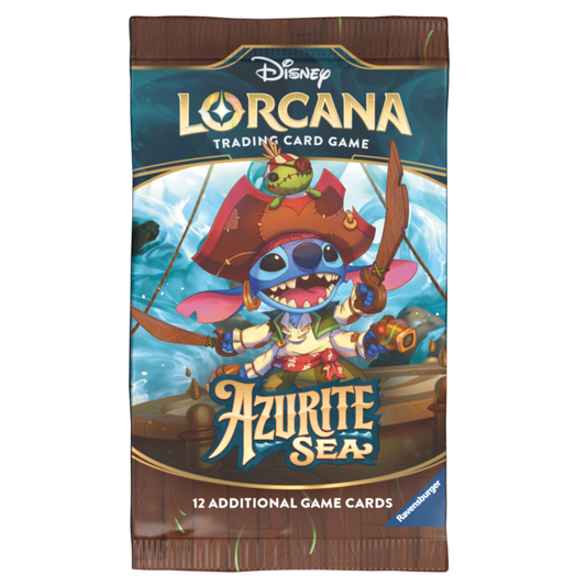 Disney Lorcana Azurite Sea Booster Pack