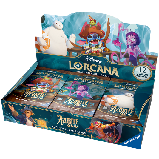 Disney Lorcana Azurite Sea Boosterbox