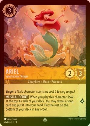 Ariel - Spectacular Singer Foil