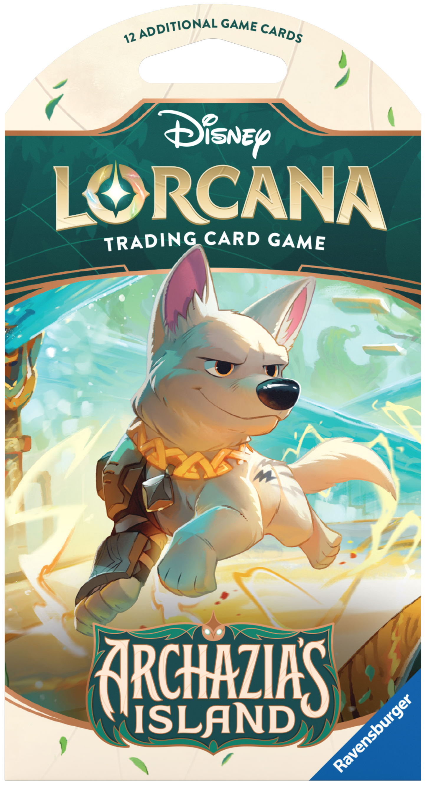 Disney Lorcana Archazia’s Island Sleeved Booster Pack Art Bundle