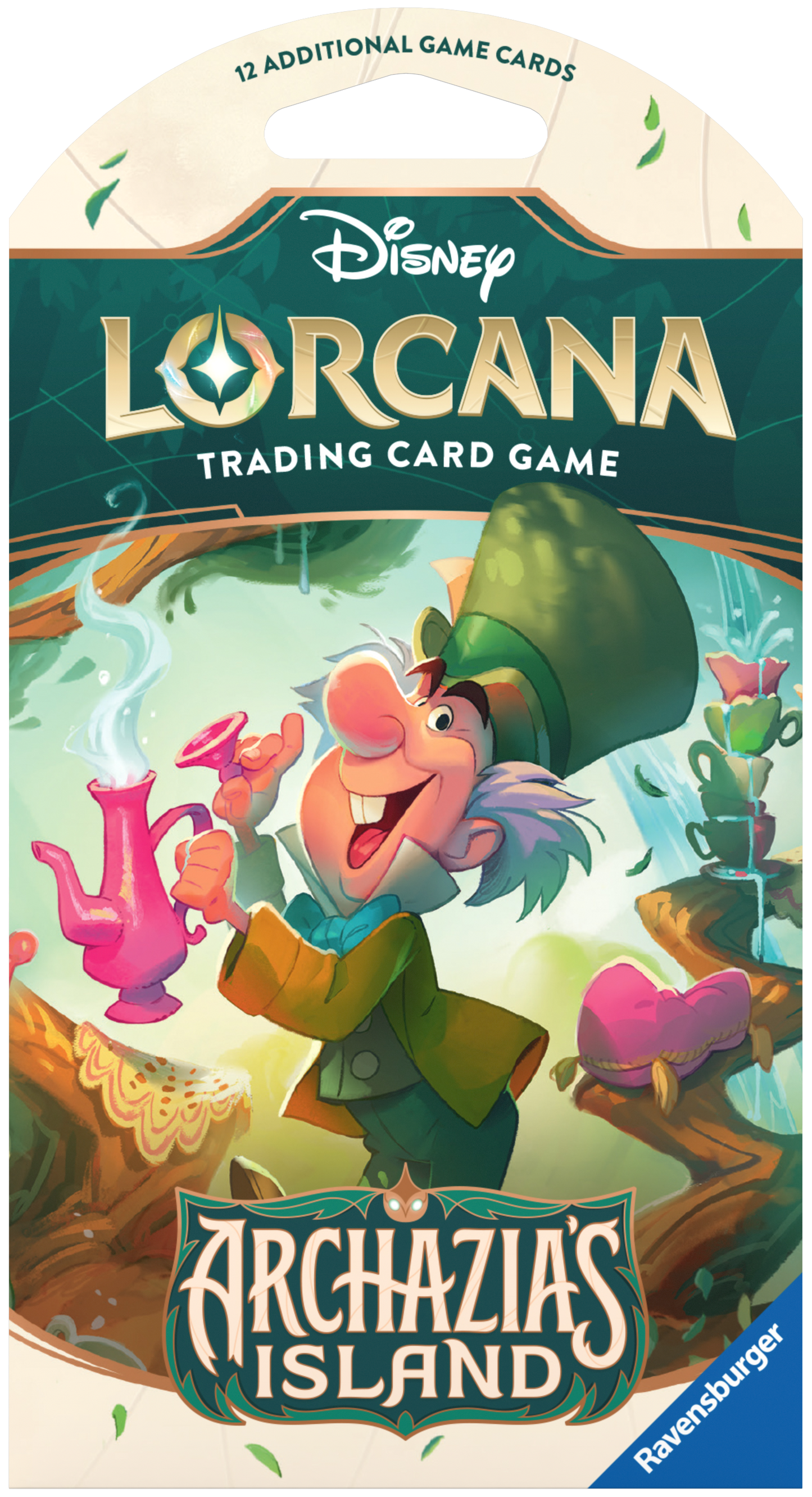 Disney Lorcana Archazia’s Island Sleeved Booster Pack Art Bundle