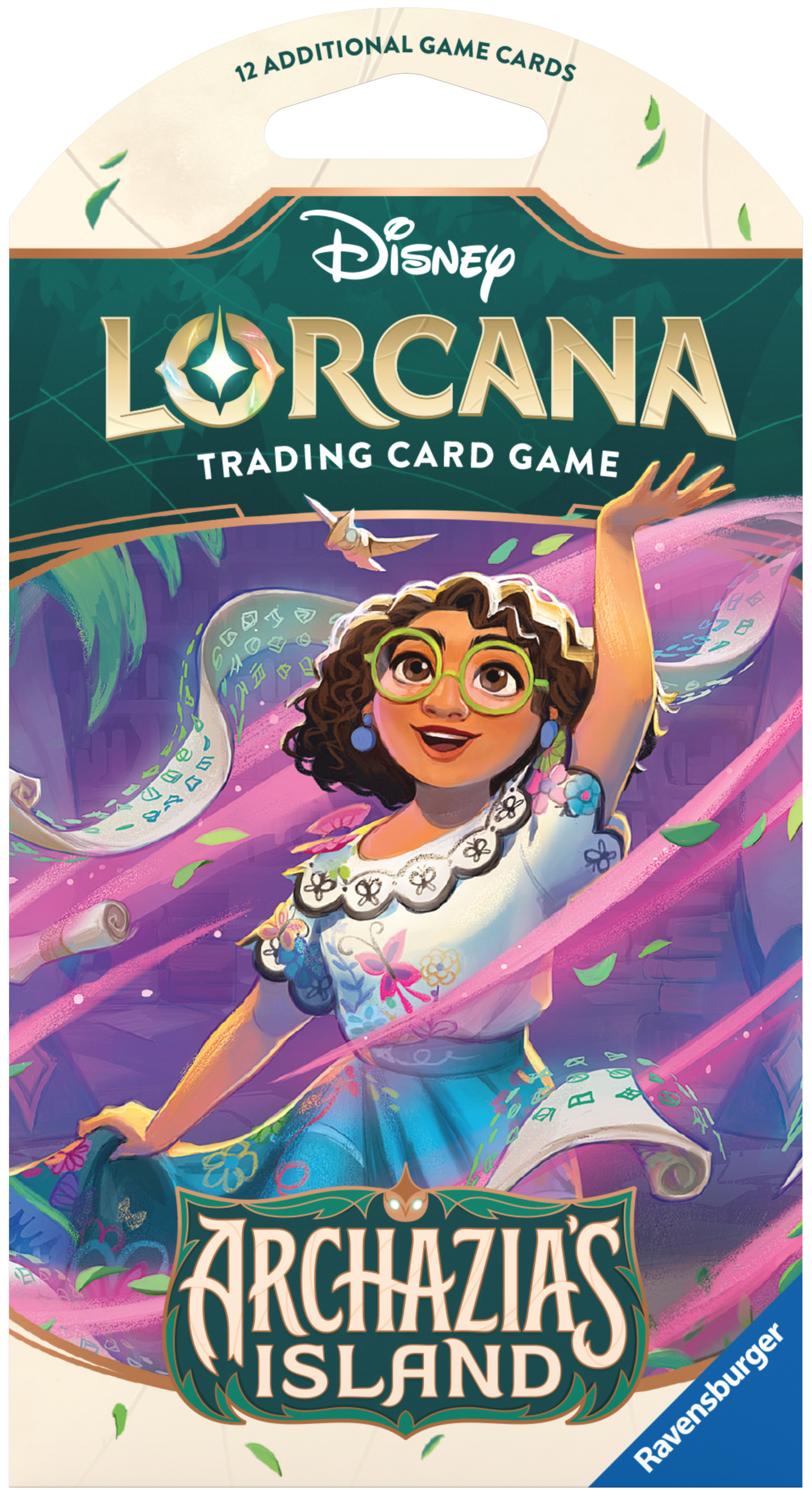 Disney Lorcana Archazia’s Island Sleeved Booster Pack Art Bundle