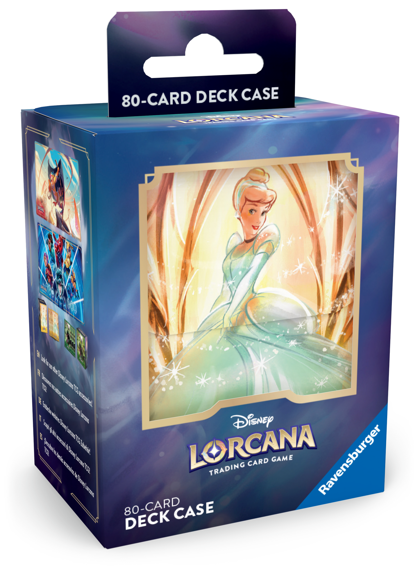 Disney Lorcana Archazia’s Island 80 Card Deckbox: Cinderella