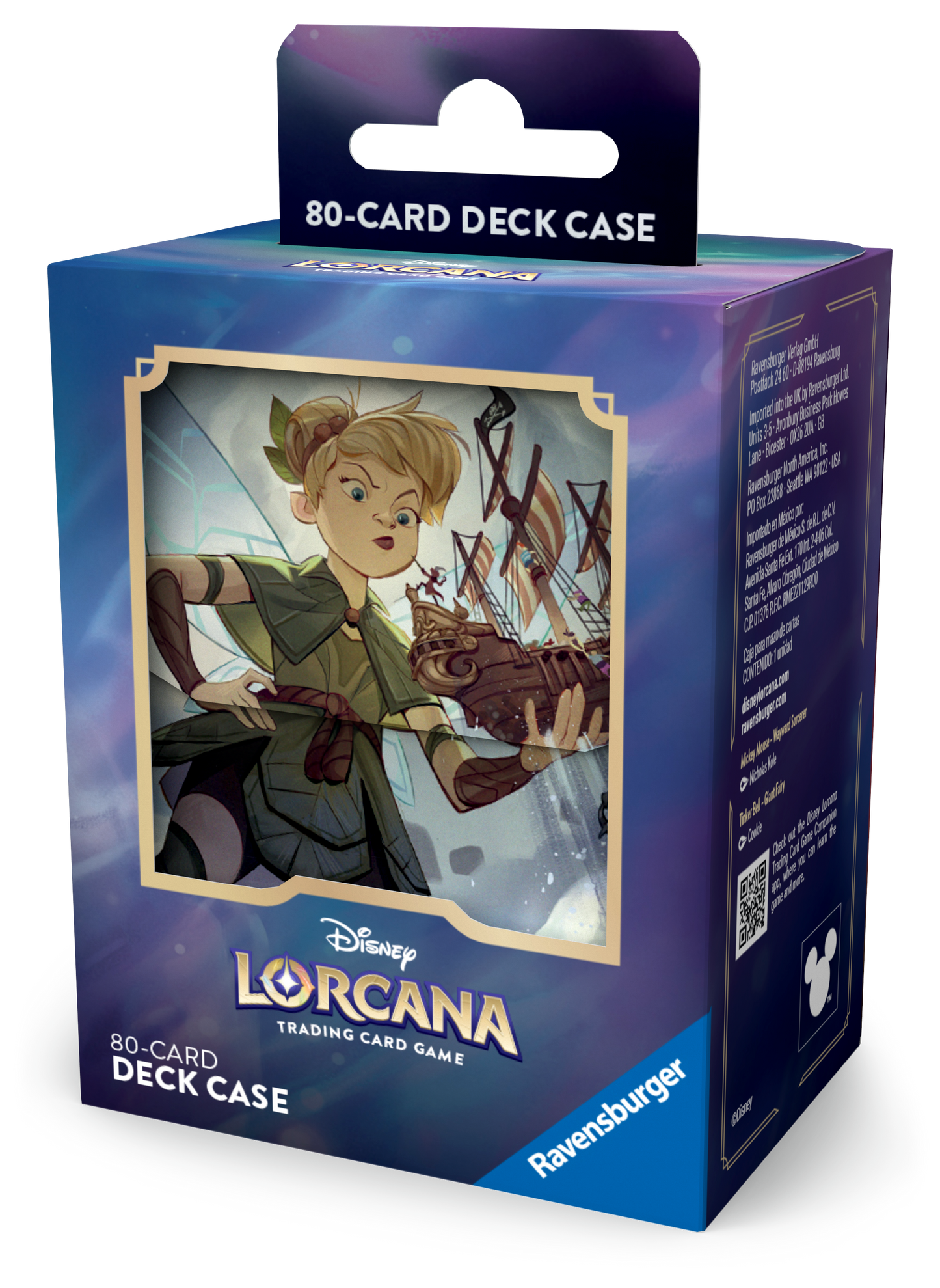 Disney Lorcana - Reign of Jafar 80 Card Deckbox: Tinkerbell