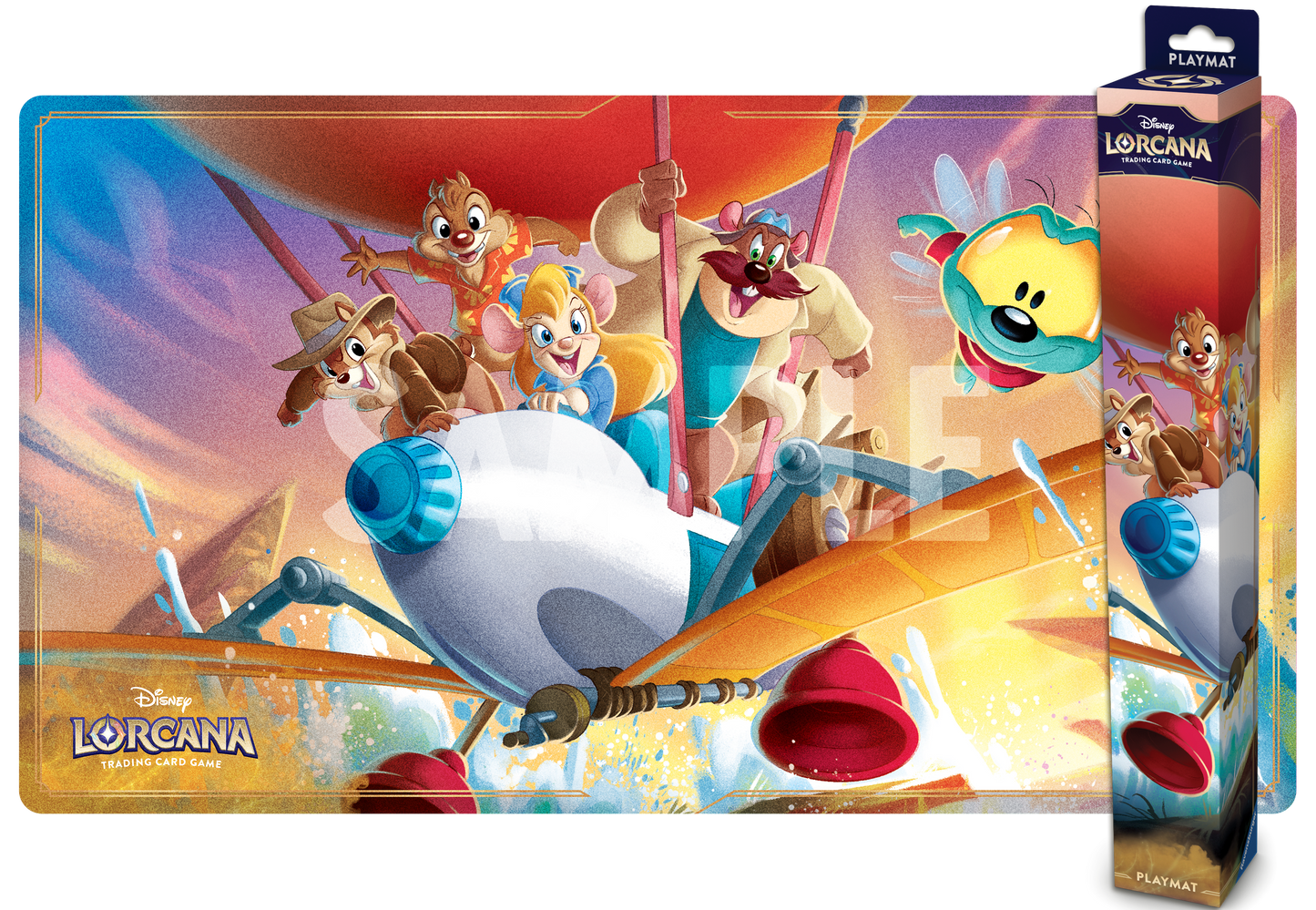 Disney Lorcana Azurite Sea Play Mat Donald Duck Buccaneer