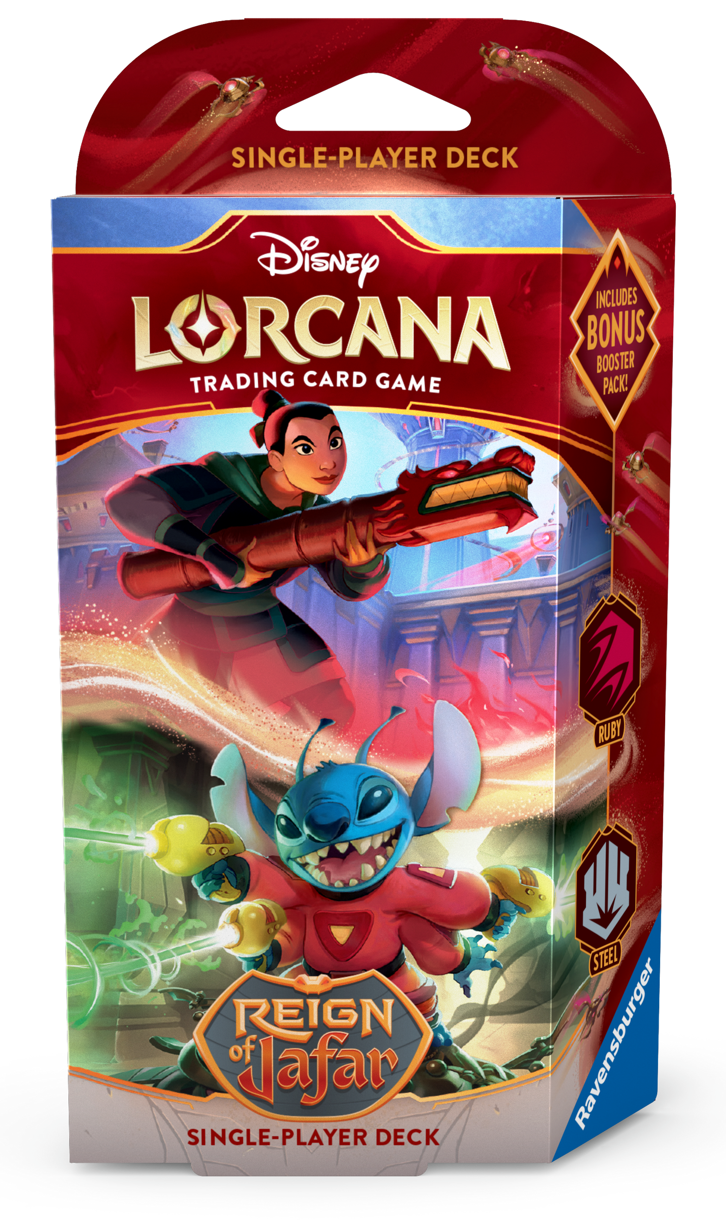 Disney Lorcana Reign of Jafar Starter Deck: Mulan & Stitch (Inclusief Booster)