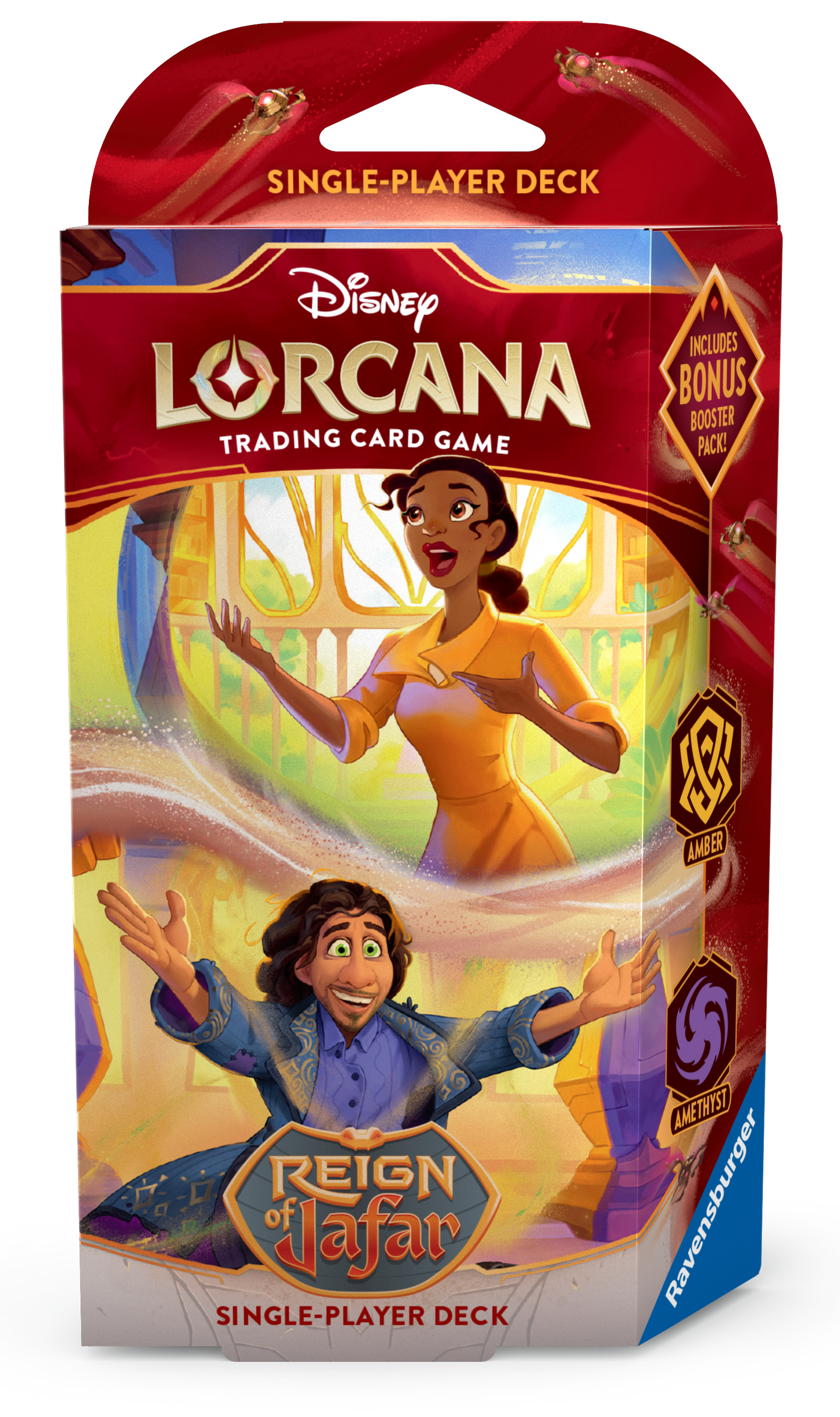 Disney Lorcana Azurite Sea Starter Deck: Go Go Tomago &amp; Gadget Hackwrench (includes booster)