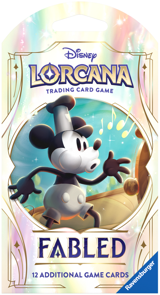 Disney Lorcana Fabled Sleeved Booster Pack