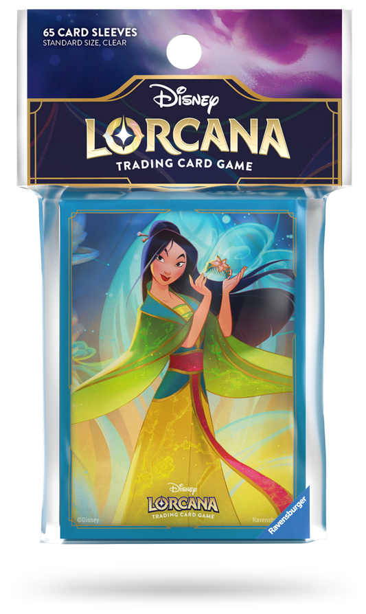 Disney Lorcana Fabled Card Sleeves: Mulan (65 stuks)