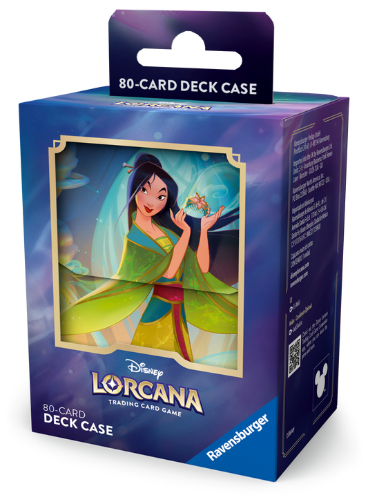 Disney Lorcana - Fabled 80 Card Deckbox: Mulan