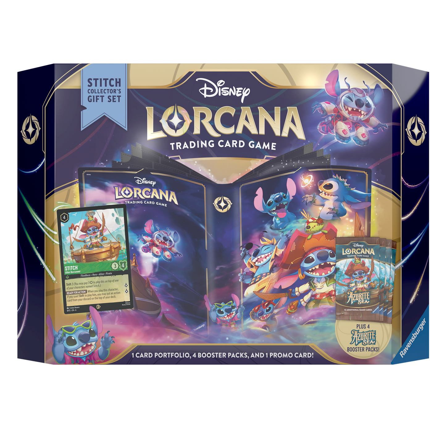 Disney Lorcana Azurite Sea Stitch Collector's Gift Set
