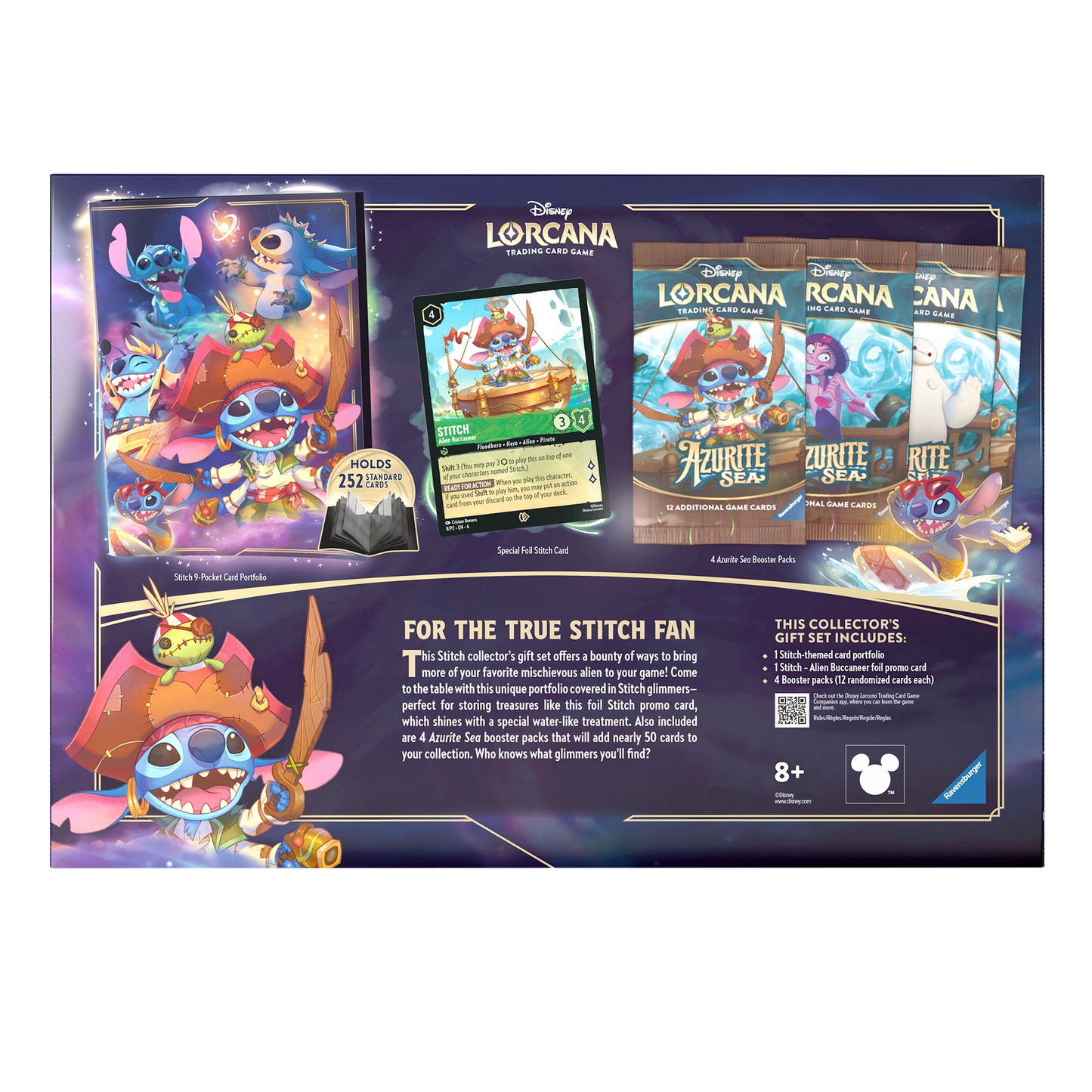 Disney Lorcana Azurite Sea Stitch Collector's Gift Set