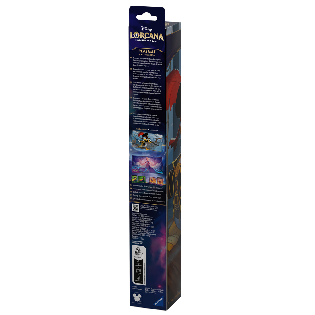 Disney Lorcana  Azurite Sea  Playmat: Donald Duck Buccaneer