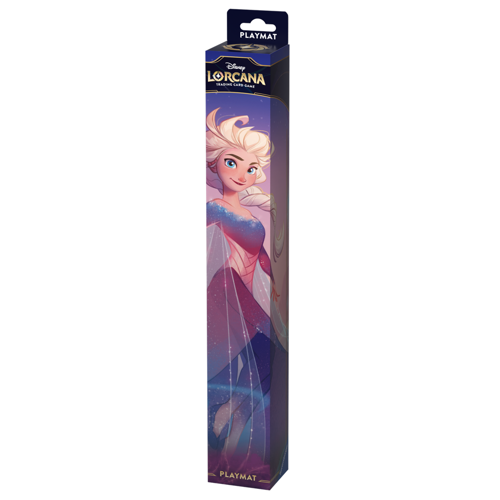 Disney Lorcana  Azurite Sea Playmat: Elsa The Fifth Spirit