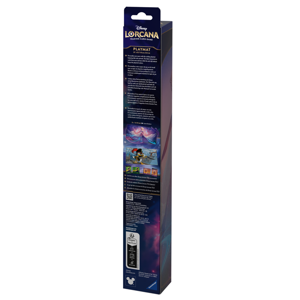 Disney Lorcana  Azurite Sea Playmat: Elsa The Fifth Spirit