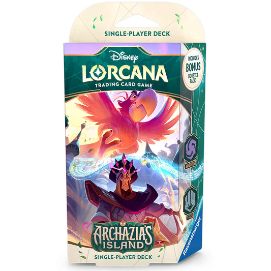 Disney Lorcana Archazia’s Island Starter Deck: Iago & Jafar (Inclusief Booster)