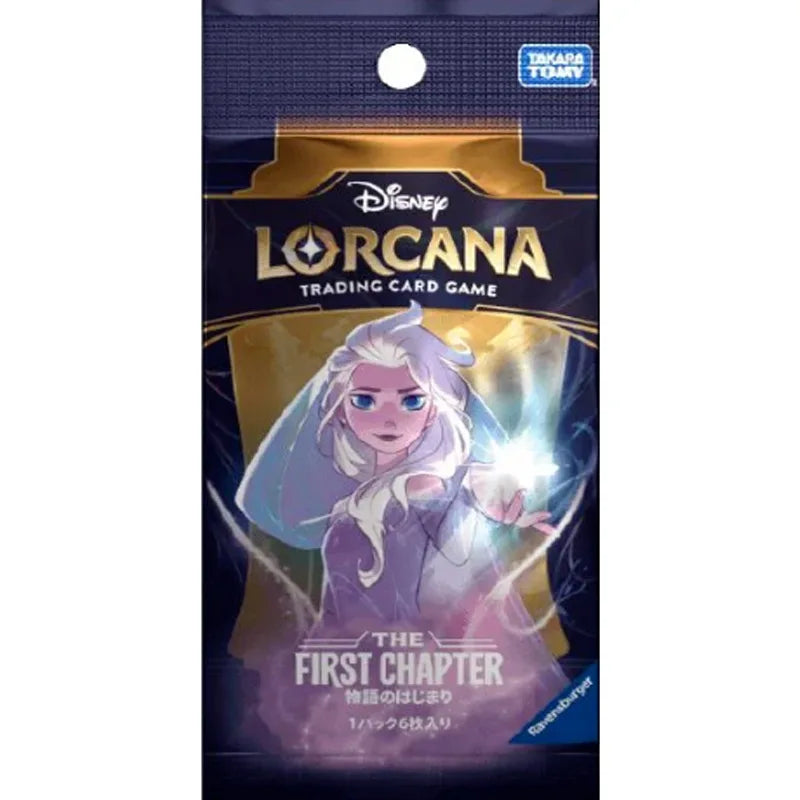 Disney Lorcana The First Chapter Booster Pack Japans