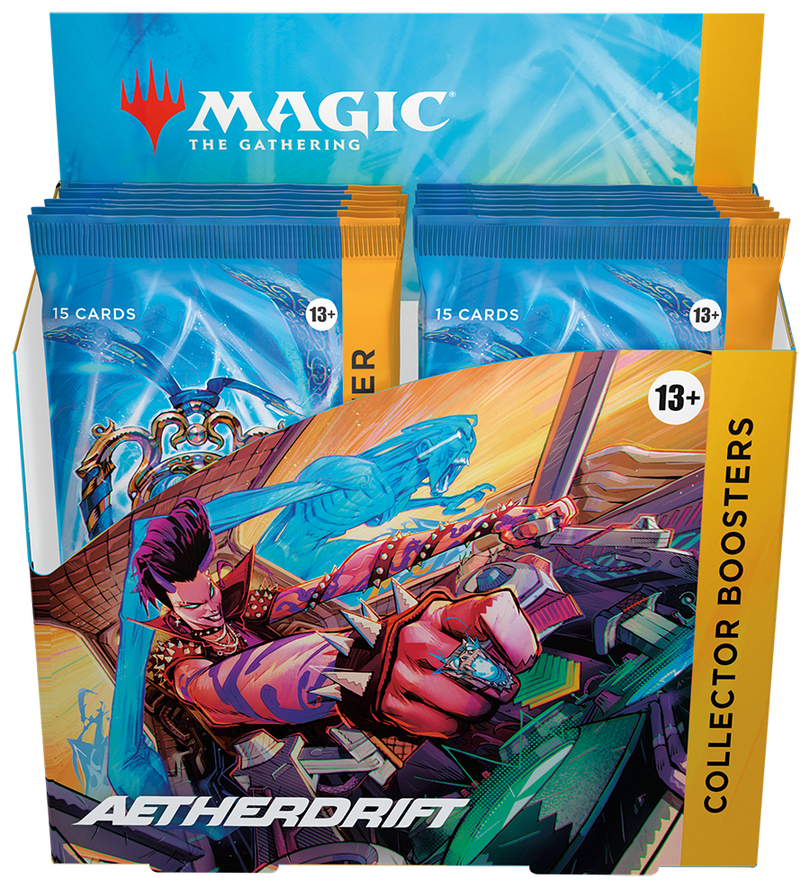 Magic: the Gathering - Aetherdrift Collector Booster Box (incl. box topper)