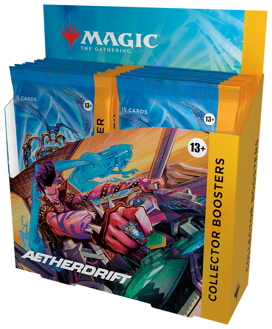 Magic: the Gathering - Aetherdrift Collector Booster Box (incl. box topper)