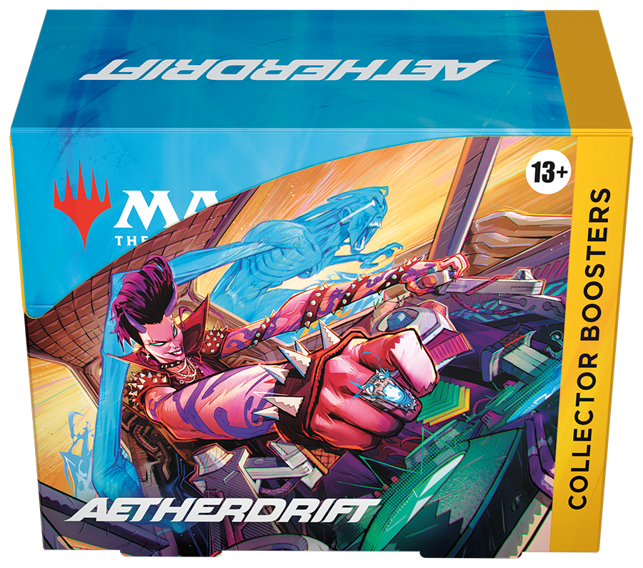 Magic: the Gathering - Aetherdrift Collector Booster Box (incl. box topper)