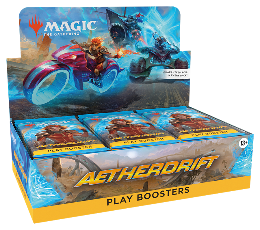 Magic: the Gathering - Aetherdrift Play Booster Box (incl. box topper)