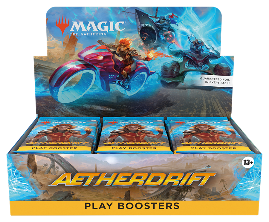 Magic: the Gathering - Aetherdrift Play Booster Box (incl. box topper)