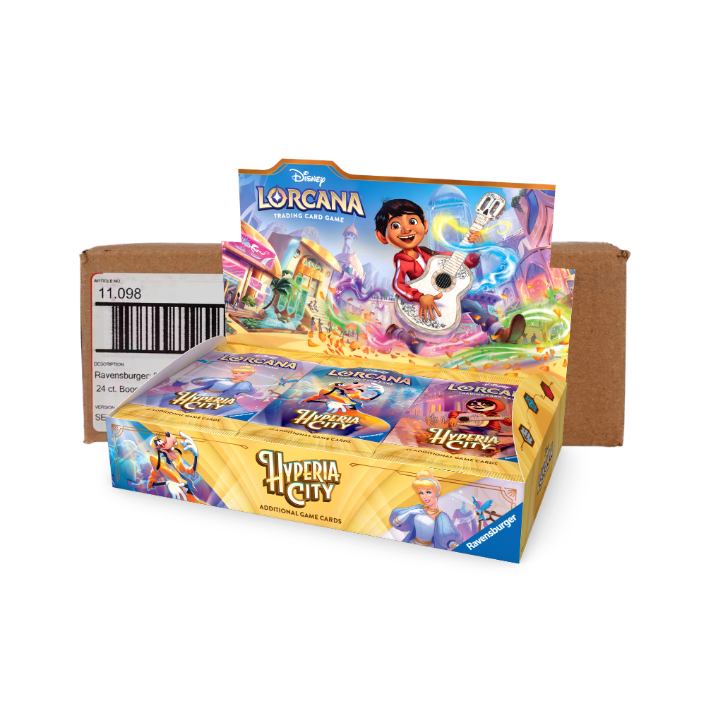 Disney Lorcana - Hyperia City Sealed Case (4x Boosterbox)